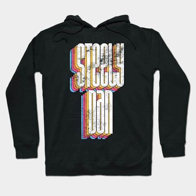 Steely Dan Retro Hoodie by Yuri's art